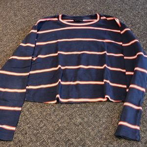 topshop cropped long sleeve